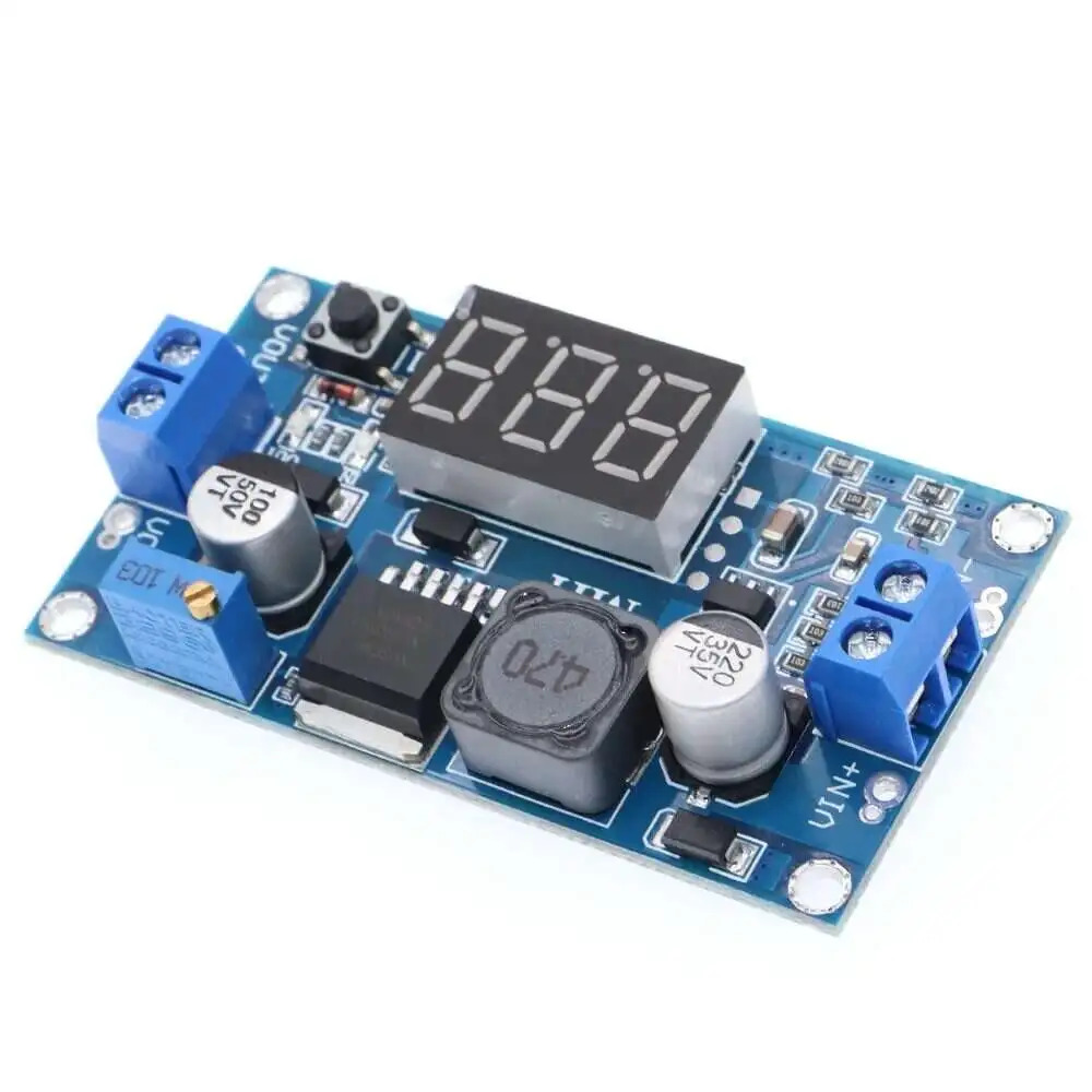 DC-DC Step-up Power Converter Module XL6009 4A with Display - Image 3