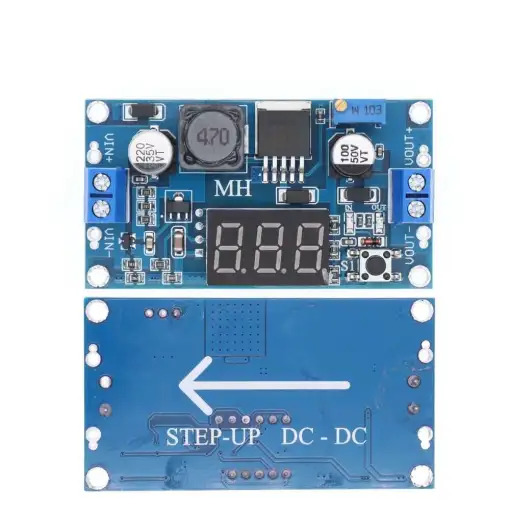 DC-DC Step-up Power Converter Module XL6009 4A with Display - Image 2